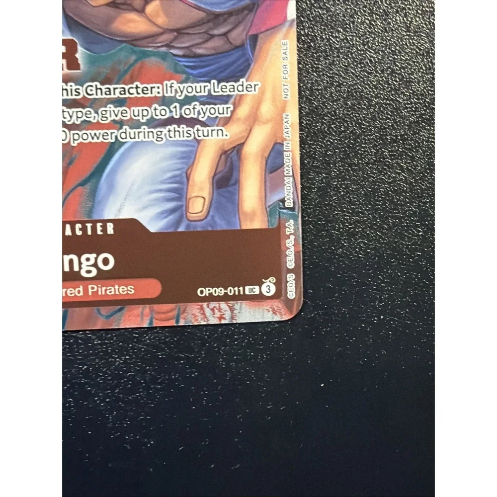 Hongo WINNER Event Pack 2025 Vol 2 OP09-011 One Piece TCG Promotion Cards Foil V